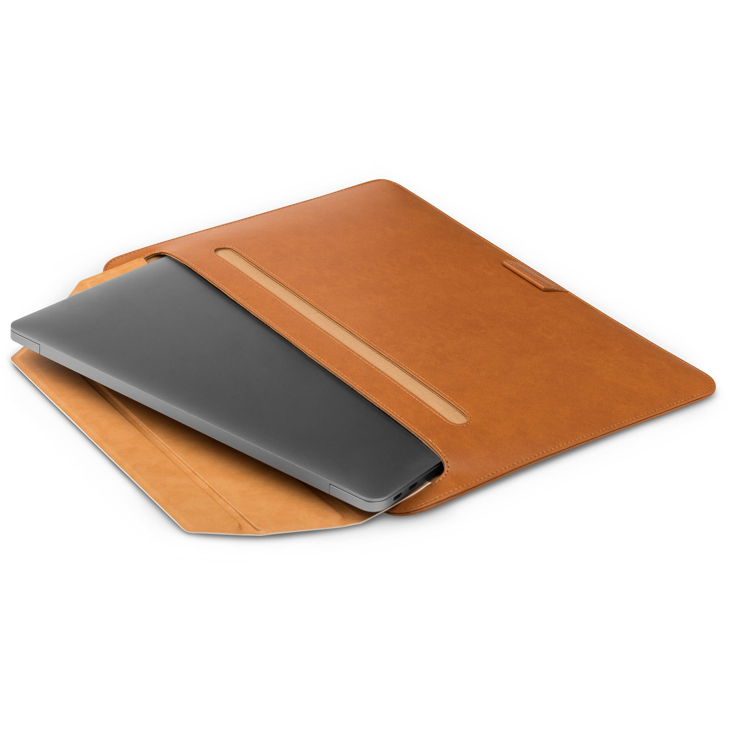Moshi Muse Laptop Sleeve with Folding Stand for 13 MacBook/Laptop,  Ergonomic 15-Degree Convertible …See more Moshi Muse Laptop Sleeve with  Folding